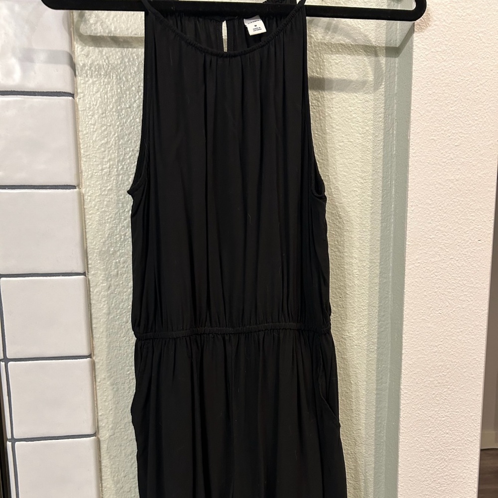Old Navy Black Tank Romper | Size M
